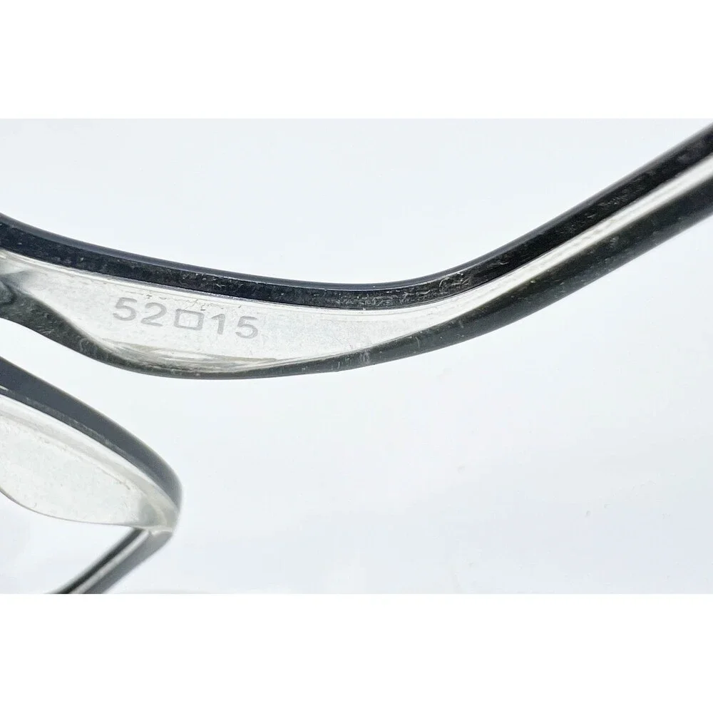 Via Spiga Eyeglasses Womens Black Annalisa 500 Patterned Arms 52-15-140